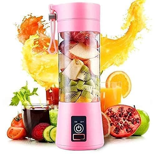 6 Blade Juicer Blender – USB Rechargeable Portable Mixer for Fresh Juice, Smoothies & Shakes