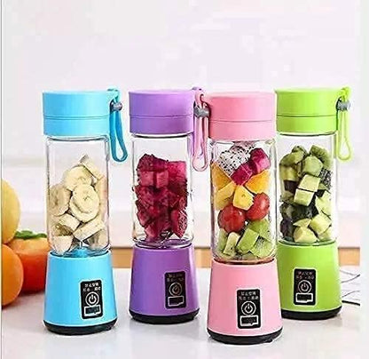 6 Blade Juicer Blender – USB Rechargeable Portable Mixer for Fresh Juice, Smoothies & Shakes