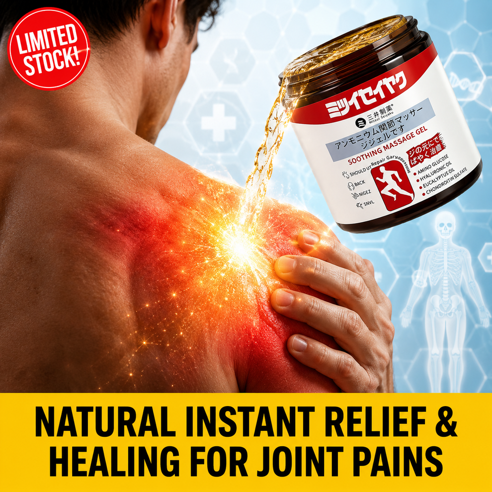 Japanese Instant Pain Relief Soothing Massage Gel (BUY 1 GET 1)
