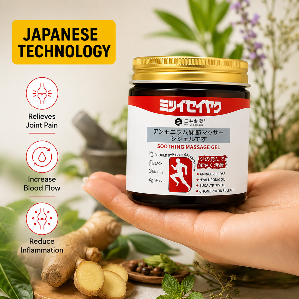 Japanese Instant Pain Relief Soothing Massage Gel (BUY 1 GET 1)